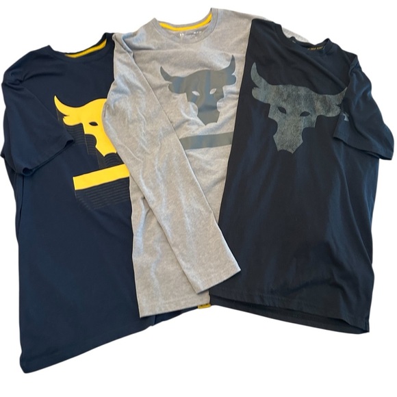 Under Armour Other - Under Armour Short Sleeve Shirts Tees - THREE PACK - Mens Small